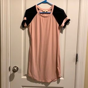 T-shirt style juniors dress